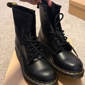 Dr. Martens Black Combat Boots